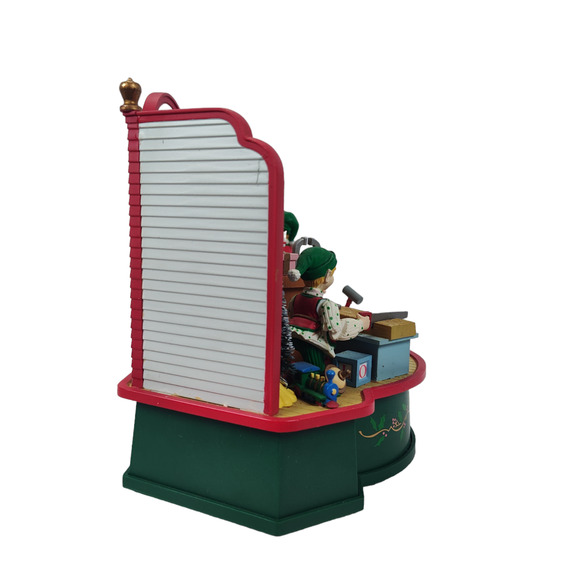 Vintage Animated Musical Santas Workshop We Wish You a Merry Christmas - Picture 6 of 15